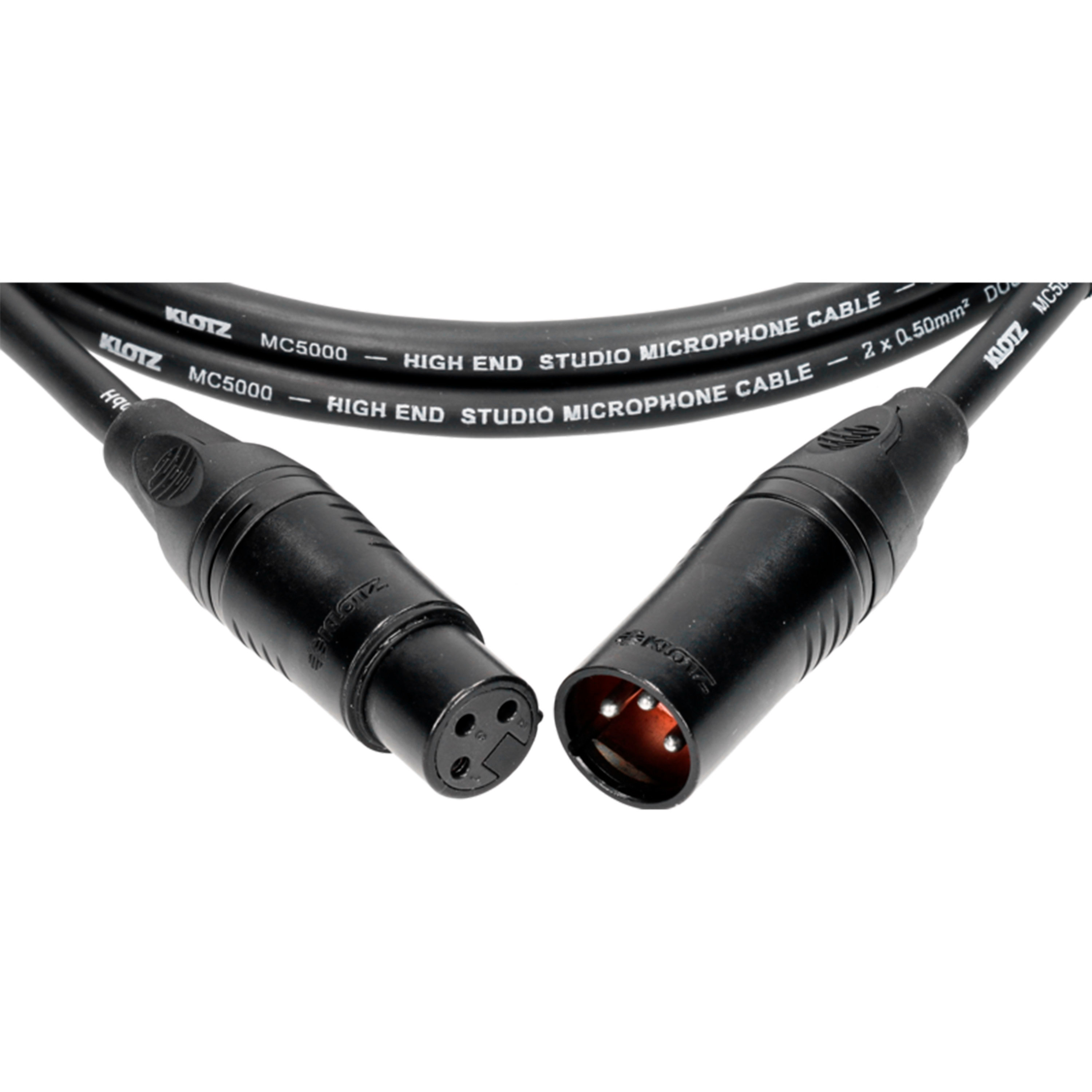 Klotz Câble M5 Pro XLR mâle/femelle, 3m