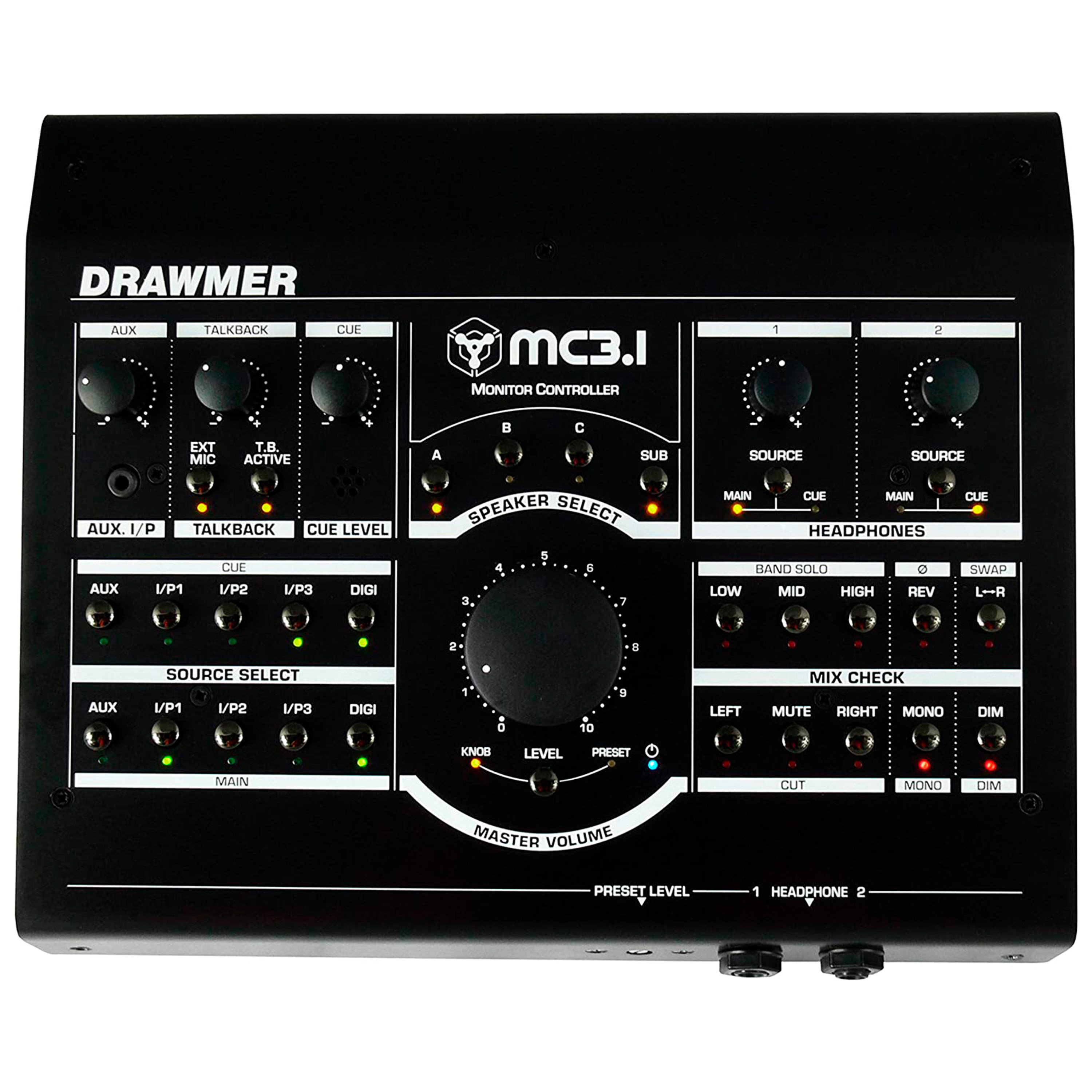 Drawmer MC 3.1 Contrôleur de monitoring