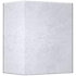 Lot de 6 panneaux absorbeurs Dawson tissu blanc Bianco Artnovion