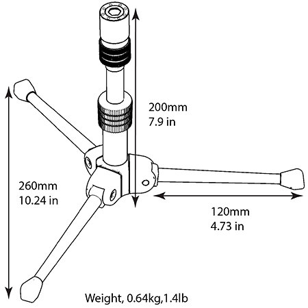 TDS Triad Desktop Stand Triad-Orbit