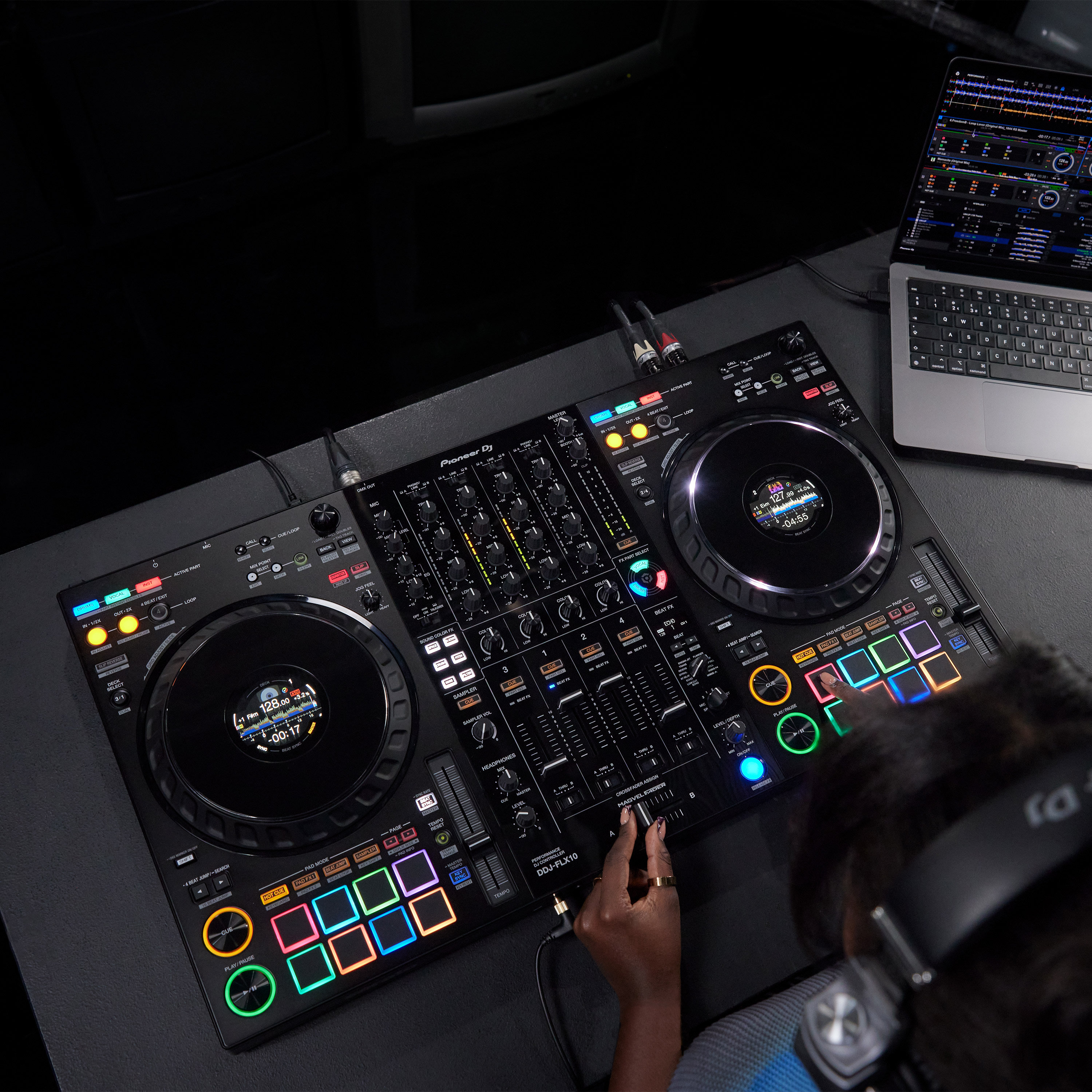 Pioneer DJ DDJ-FLX10 - Contrôleur DJ USB Univers Sons