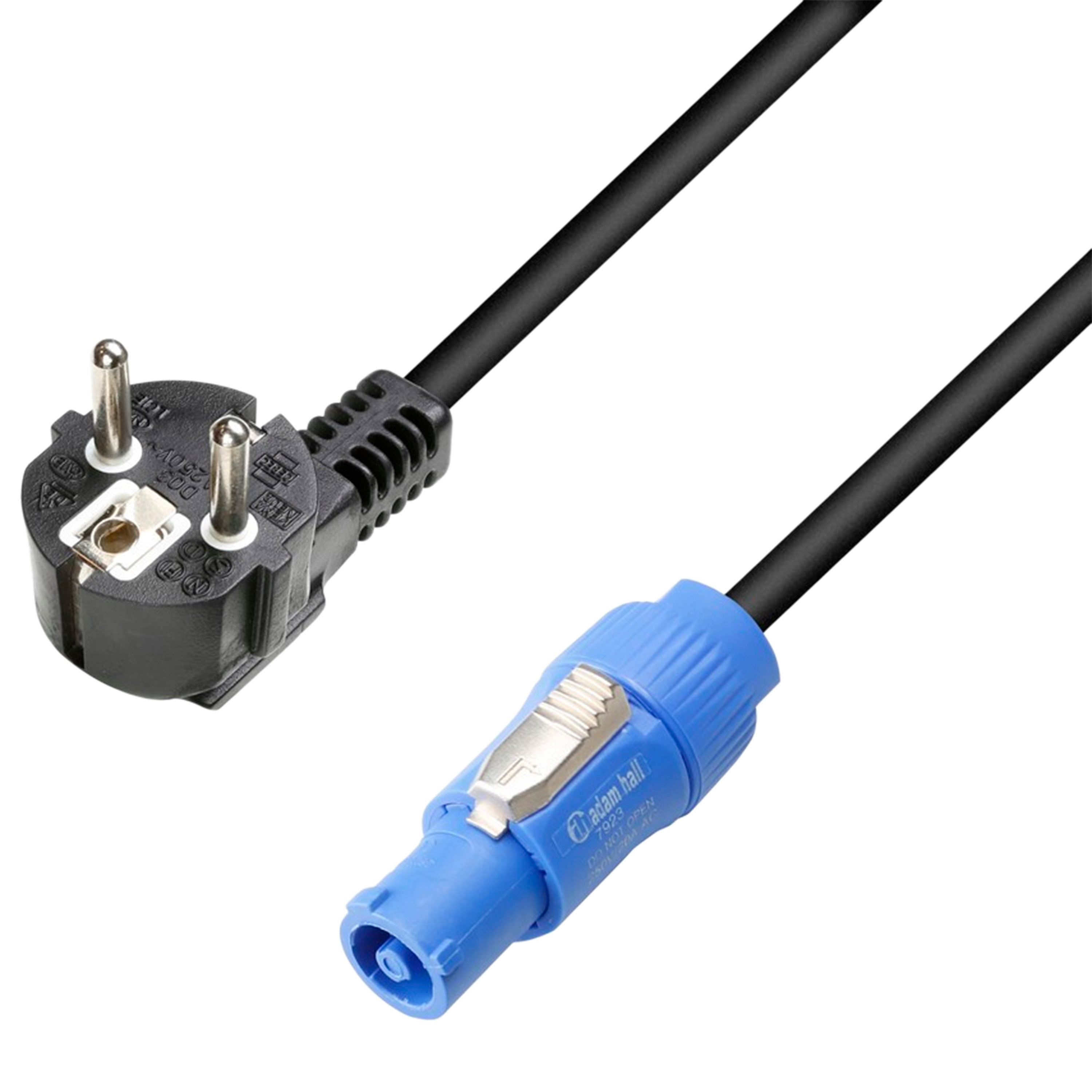 Adam Hall Câble d'alimentation Powercon EU 1.5m