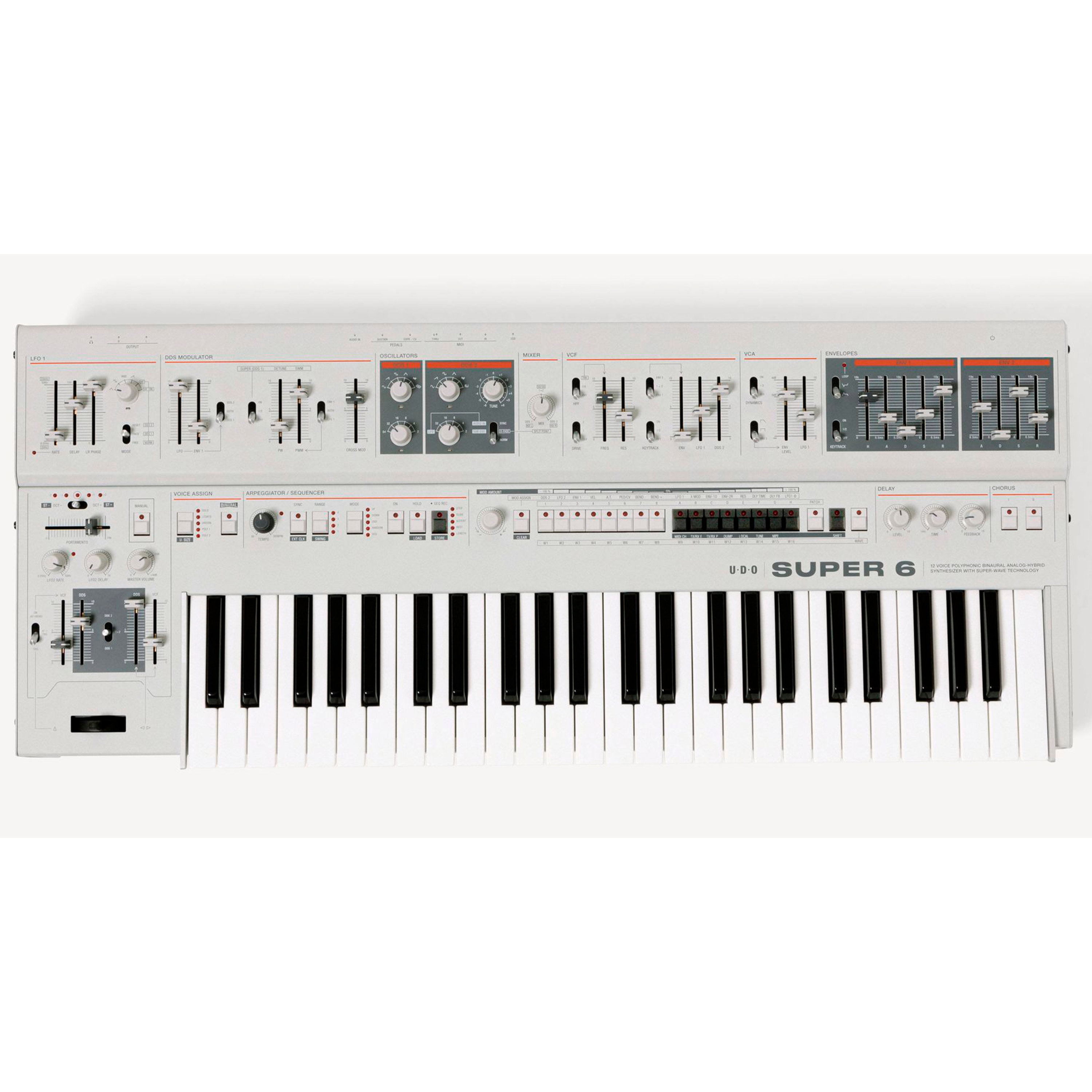 UDO Audio Super 6 Keyboard White SE