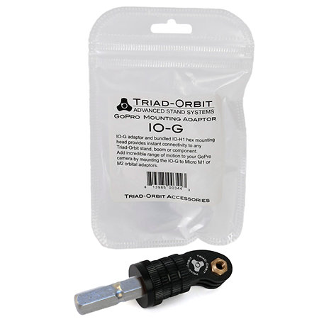 IO-G IO GoPro Quick-Change Coupler Head Triad-Orbit