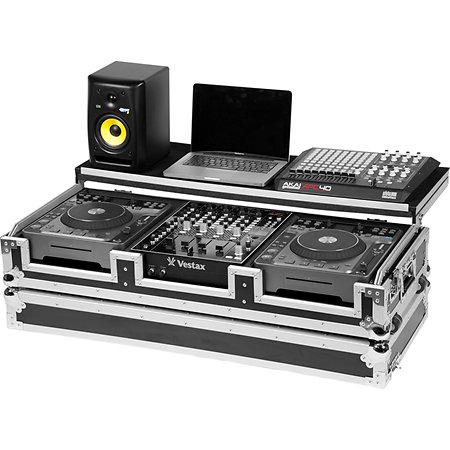 Flight Régie CDJ-2000NXS2 / DJM-900 LTS Silver Walkasse