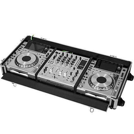 Case Régie 12'' XDJ1000 MKII et DJM750 W Silver Walkasse