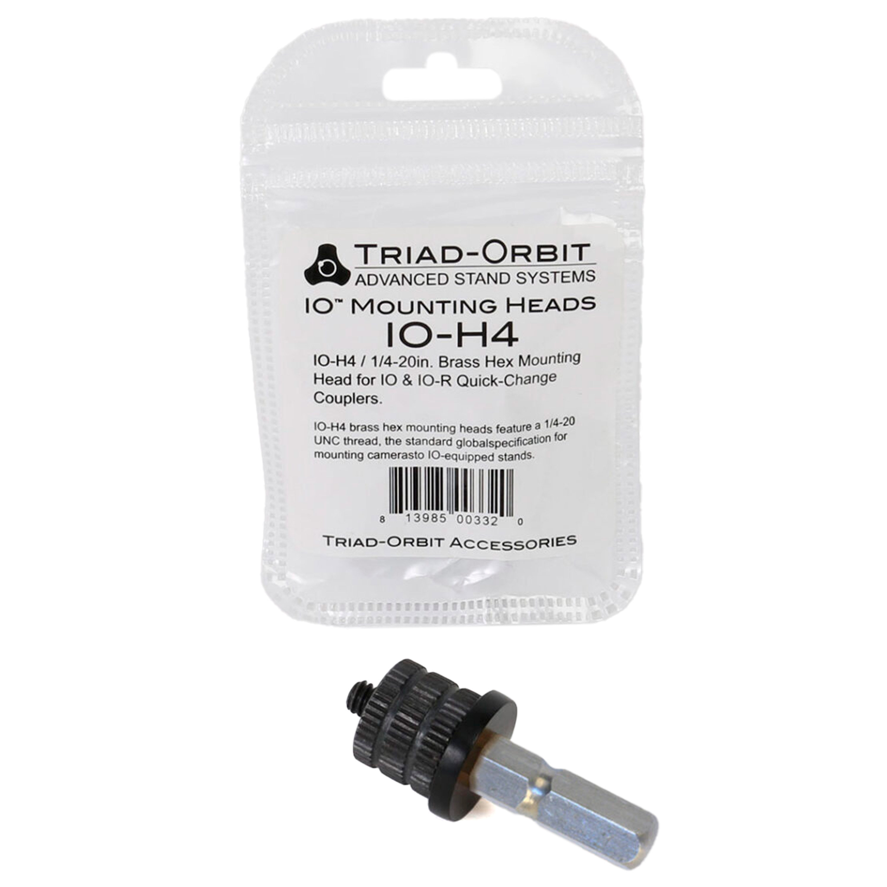 Triad-Orbit IO-H4 IO 1/4" Quick-Change Coupler Head