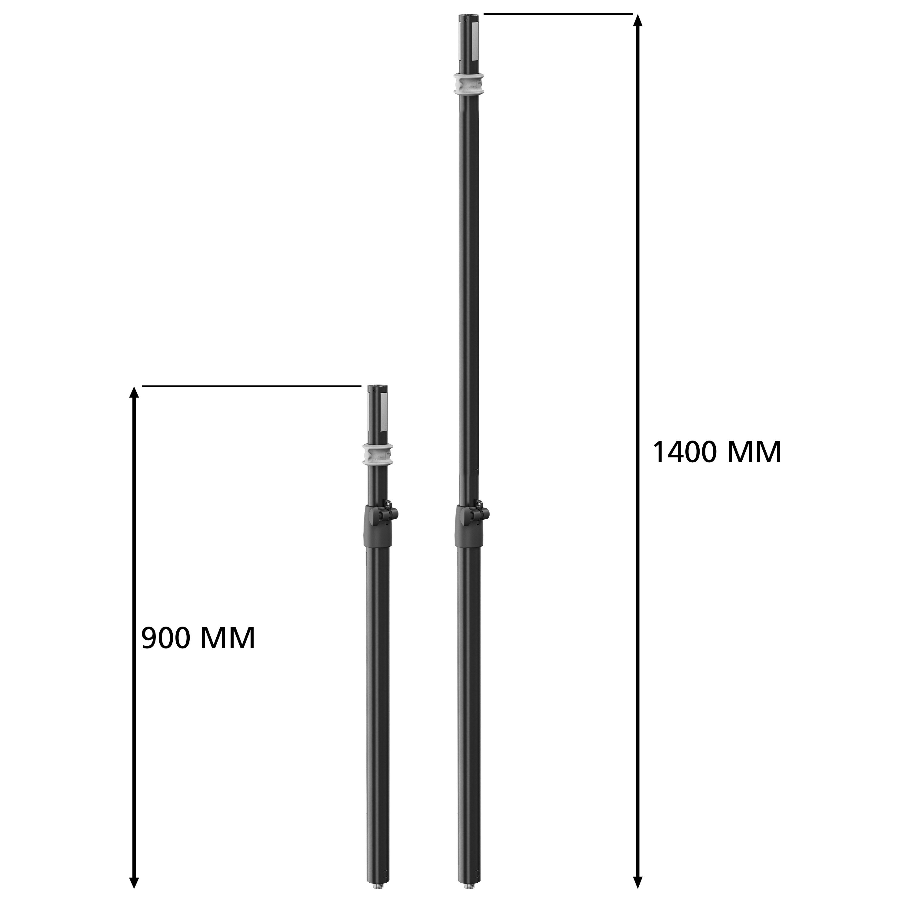 K&M 21377 Distance rod Easy Lock