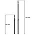 21377 Distance rod Easy Lock K&M