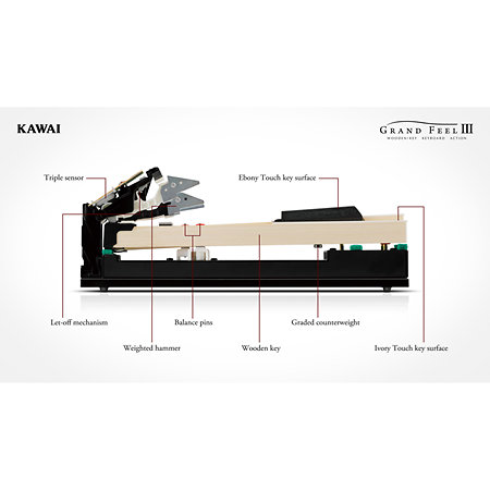 CA701 Black Kawai