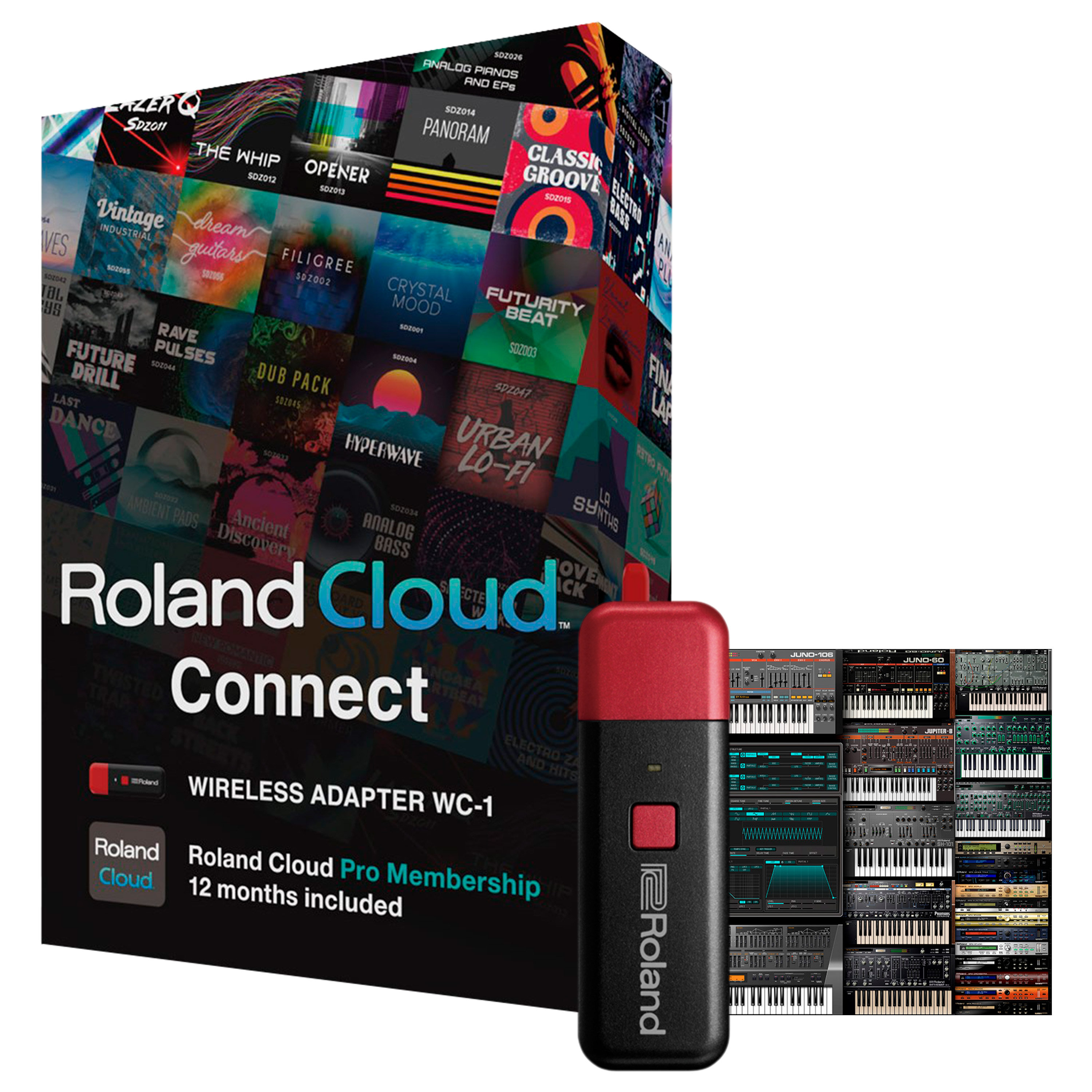 Roland Roland Cloud Connect - Clé WC-1 + un an d'abonnement Cloud Roland