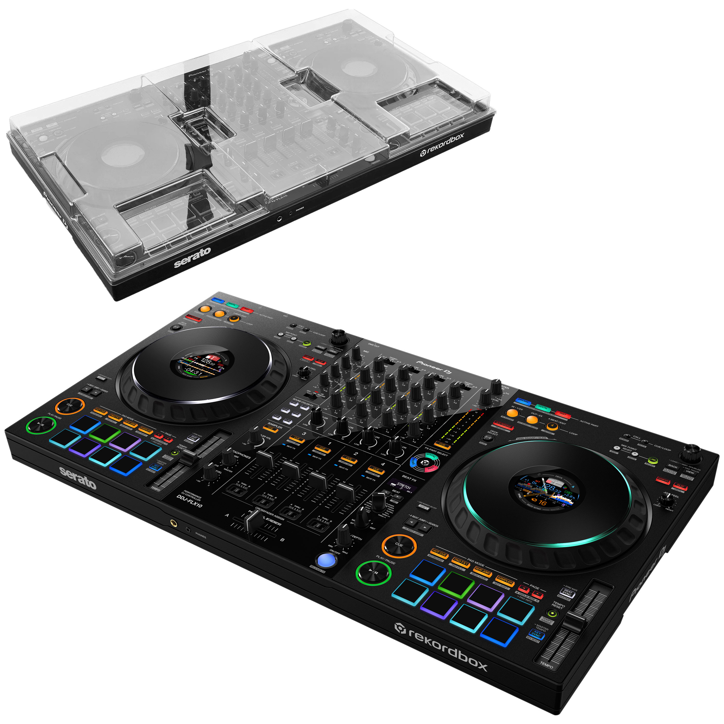 Pioneer DJ Pack DDJ-FLX10 + DeckSaver