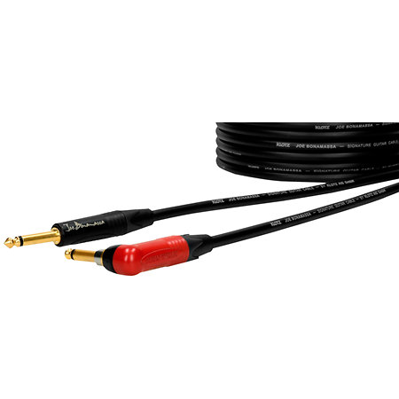 Joe Bonamassa Guitar Cable Jack Mâle TS Jack Mâle TS Coudé Silent Plug 9m Klotz
