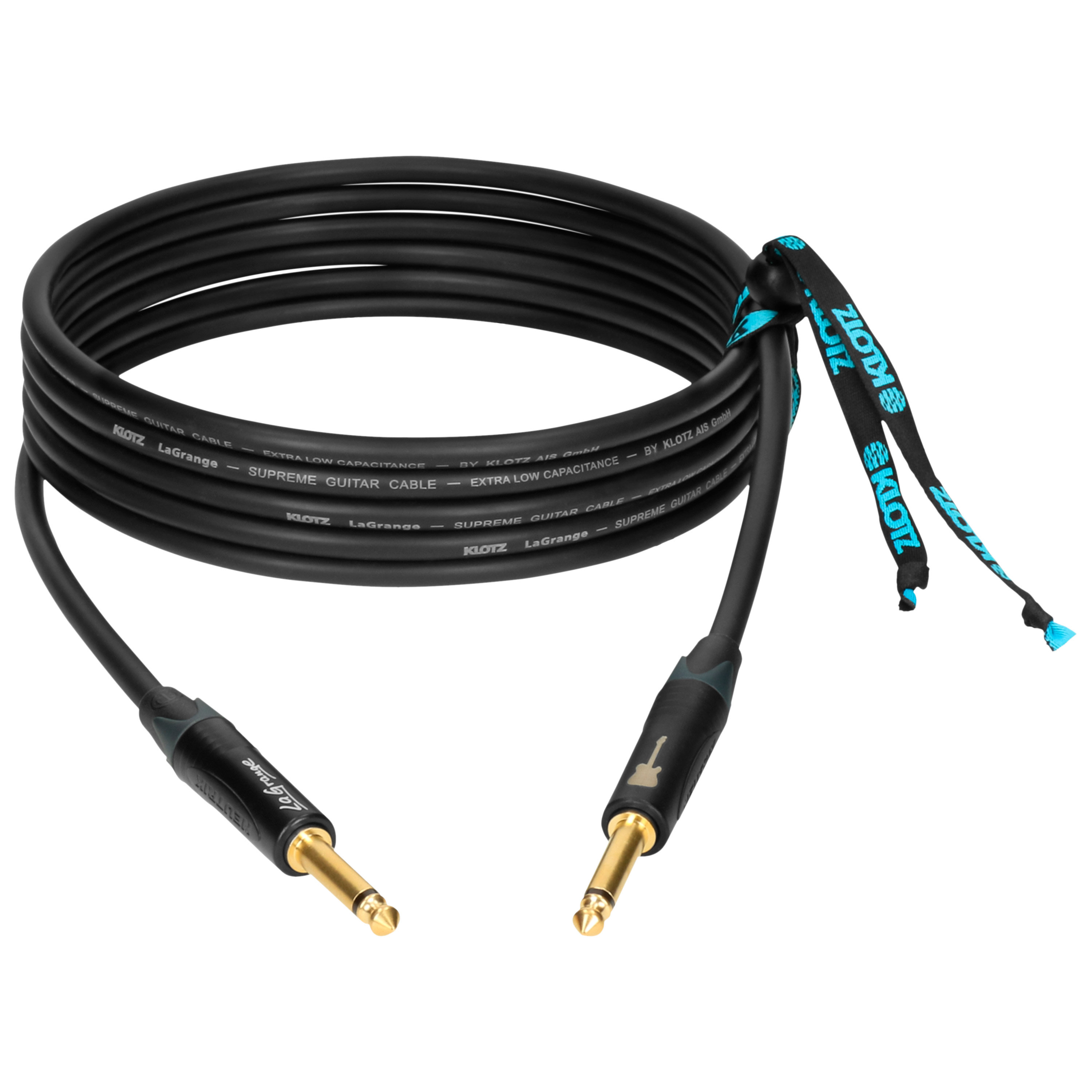Klotz Cable LaGrange Jack 6.35mm mâle/mâle TS, 3m