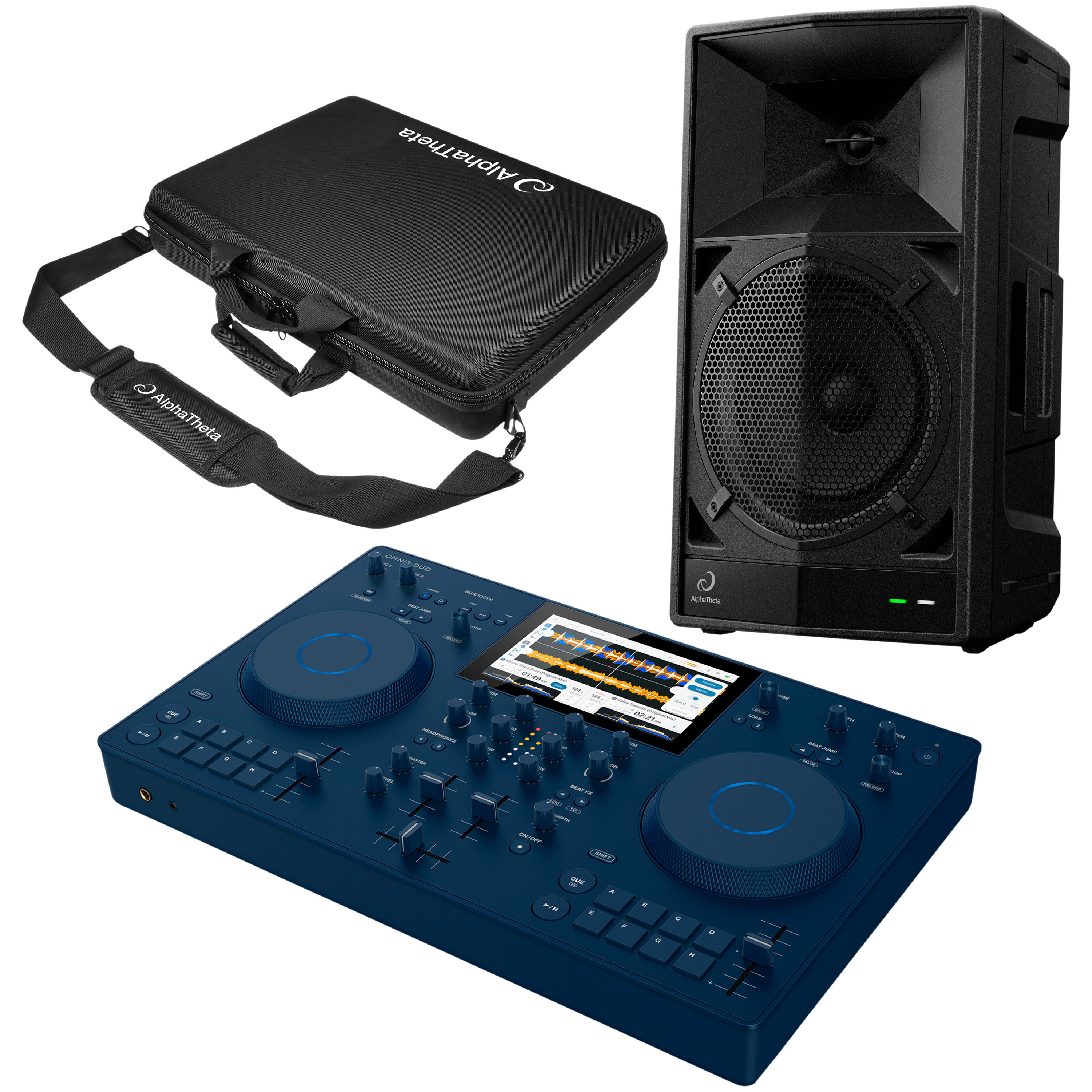 Pioneer DJ Pack Omnis-Duo + Bag + Wave-Eight
