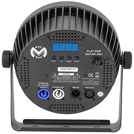 FlatPAR 18x12W 6IN1 Mac Mah FlatPAR 18x12W 6IN1 Mac Mah