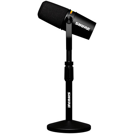 MV7+ K avec stand de table Shure