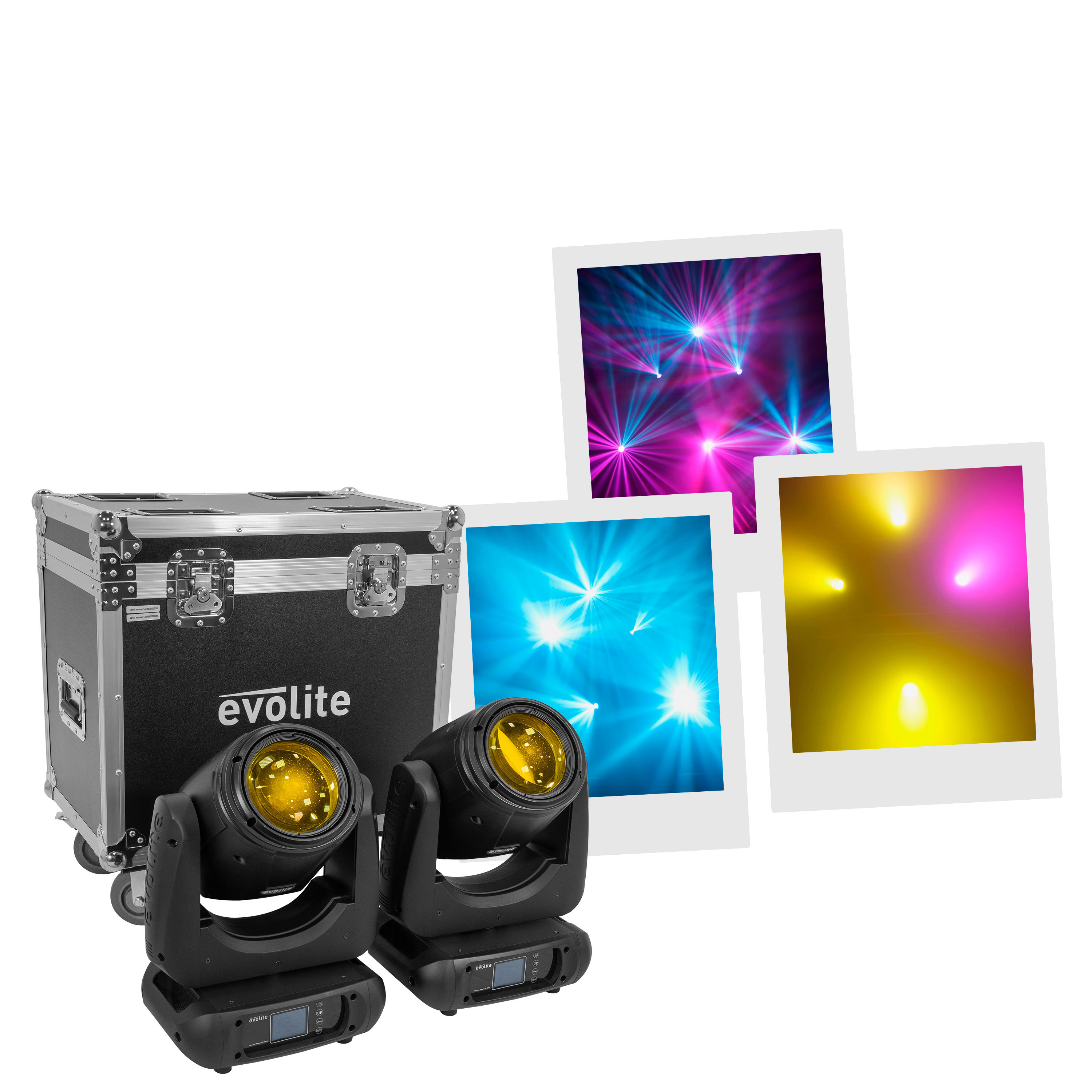 Evolite Moving Beam 7R MKII Set