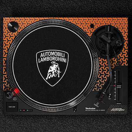 SL-1200M7PED Orange Edition Lamborghini Technics