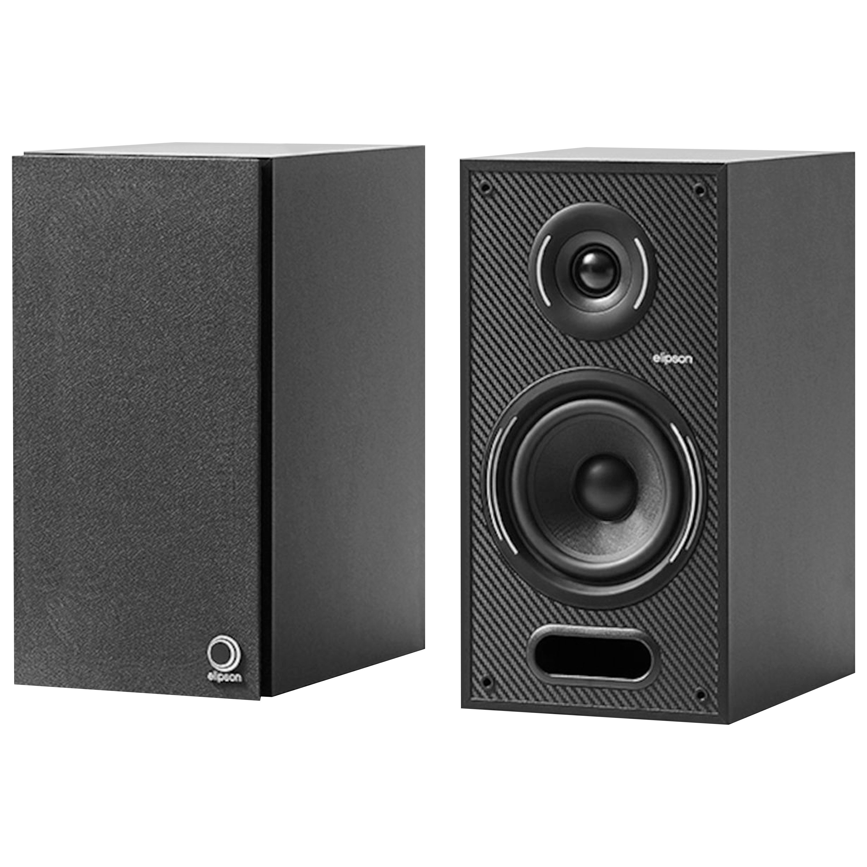 Elipson Horus 6B Black Carbon (la paire) - Enceintes bibliothèque ...