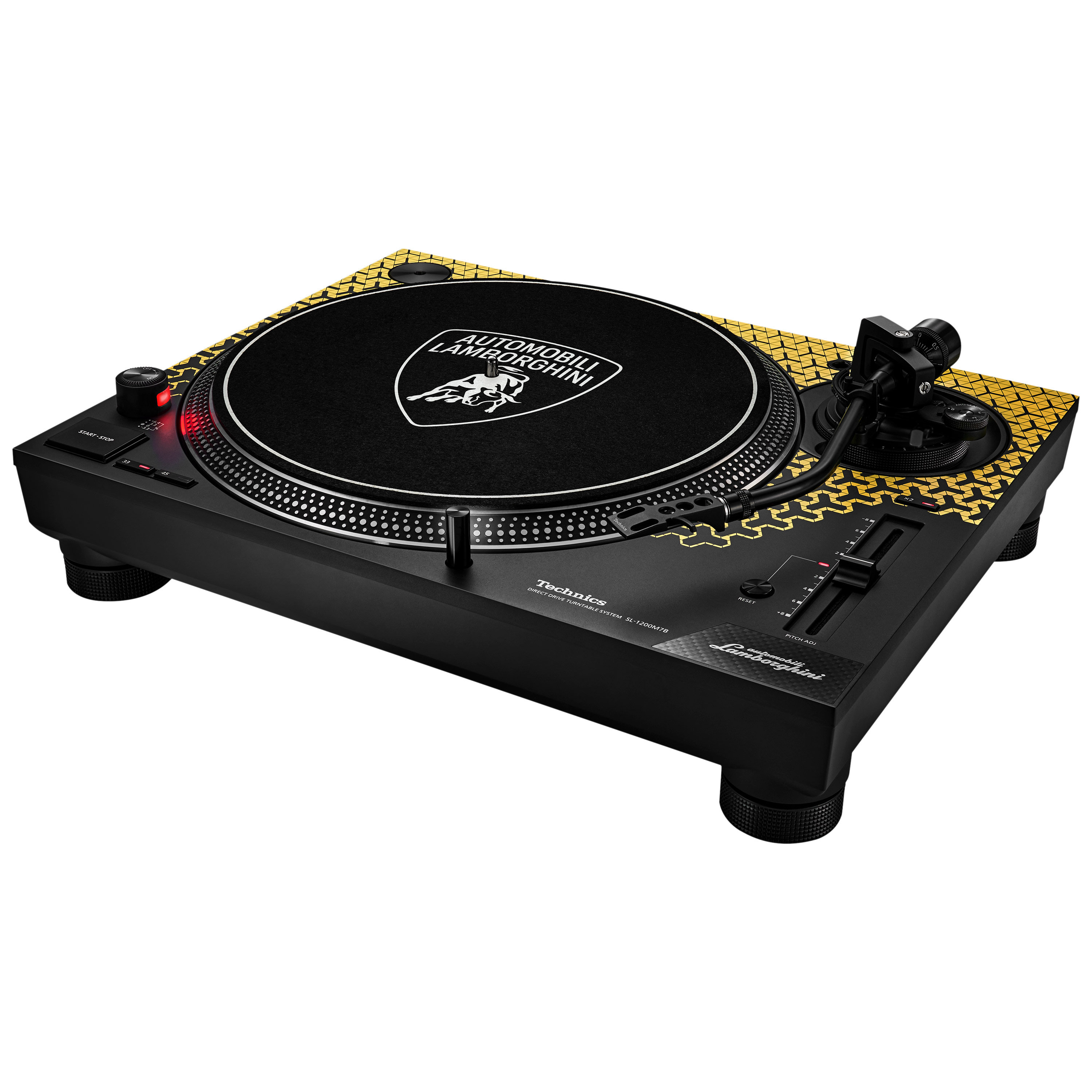 Technics SL-1200M7PEY Yellow Edition Lamborghini