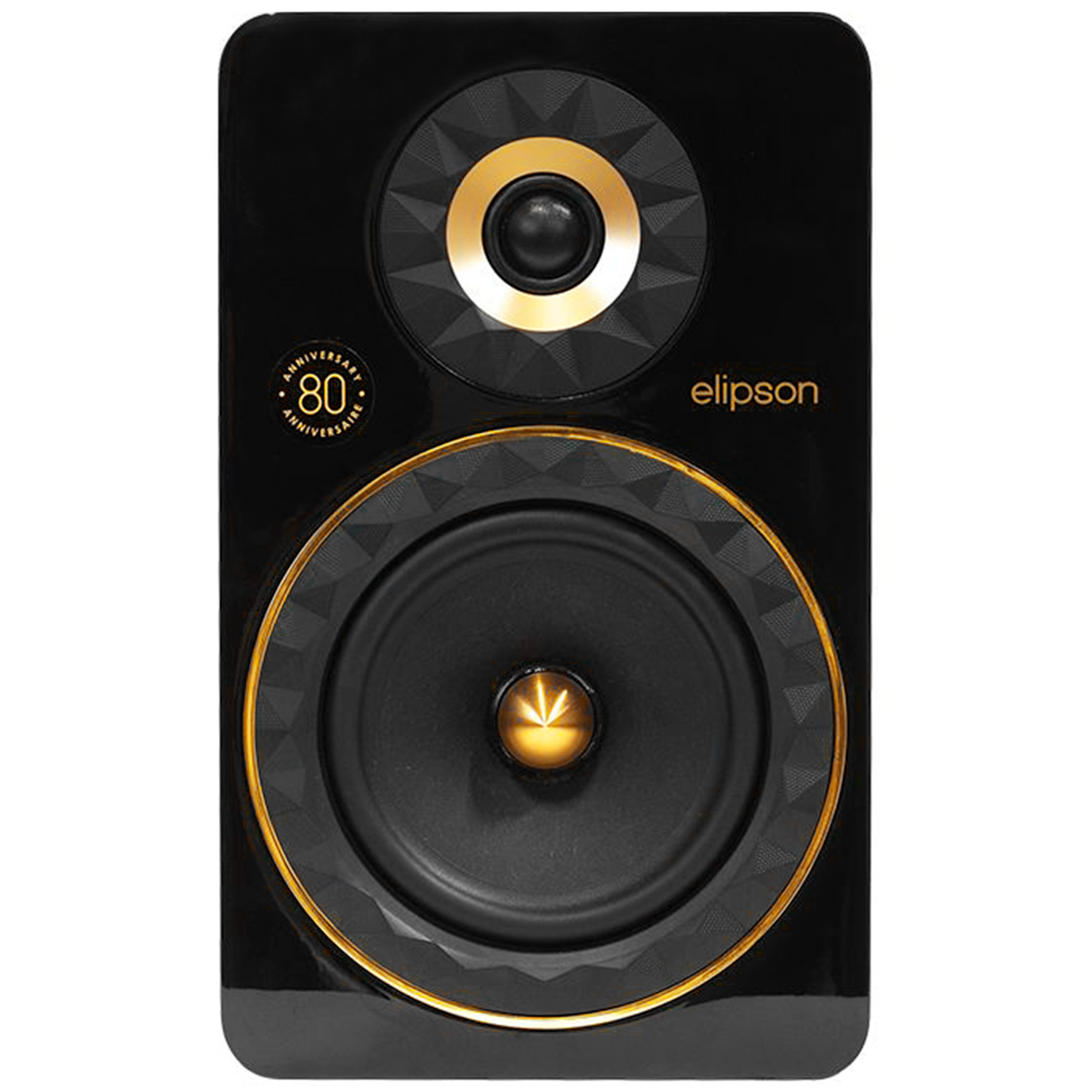 Elipson Prestige Facet 8B 80e anniversaire Black/Gold (la paire)