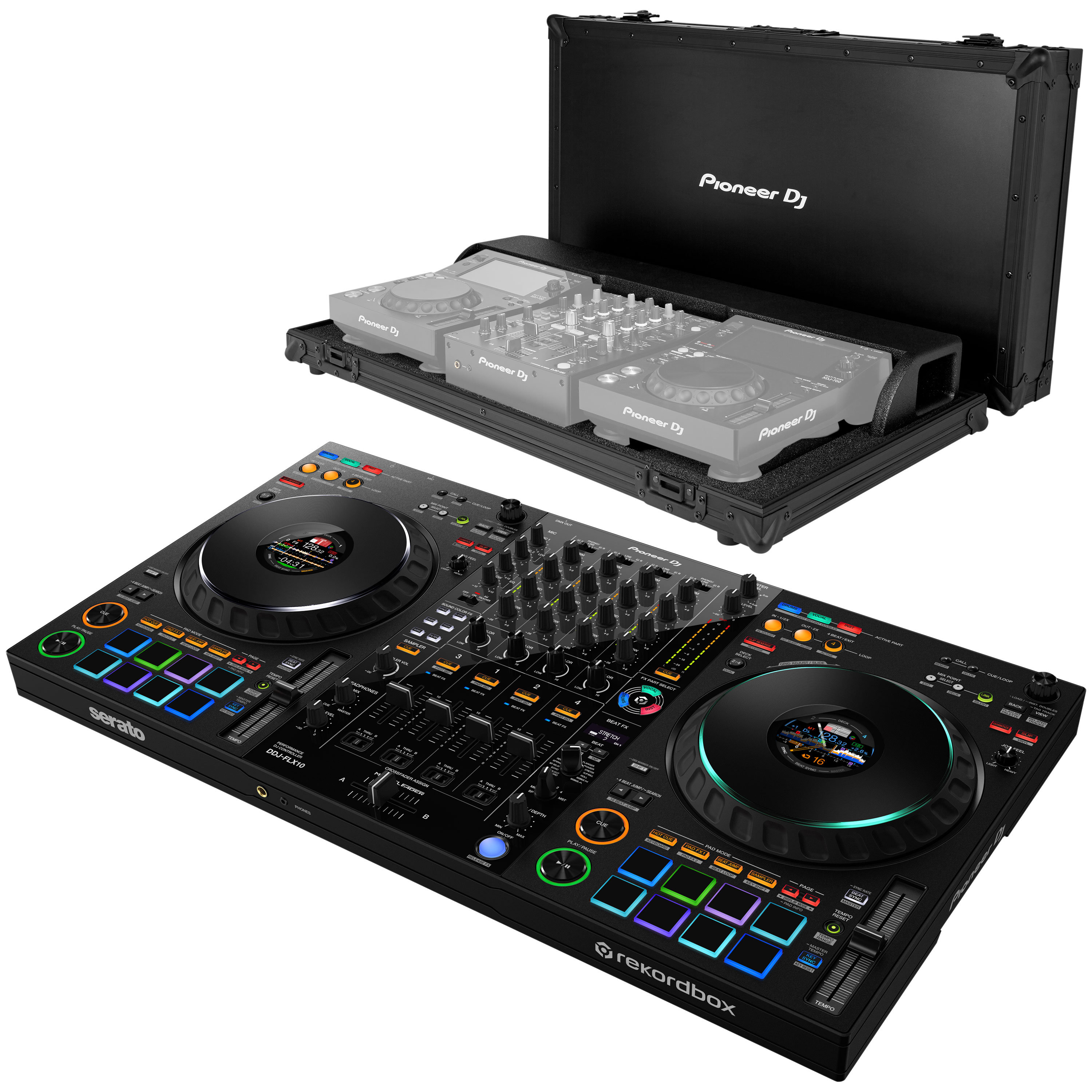 Pioneer DJ DDJ-FLX10 + Flight DIY