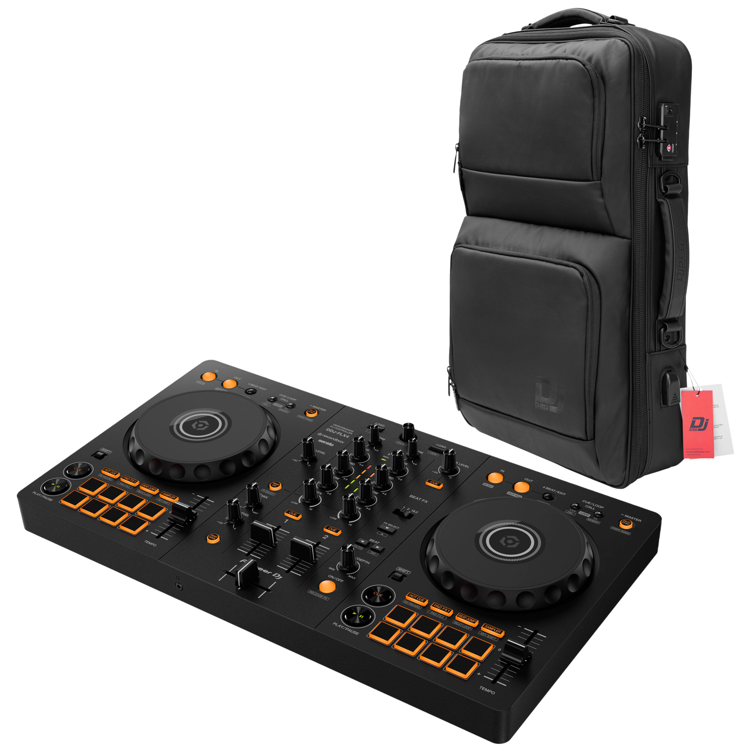 Pioneer DJ DDJ-FLX4 + Sac à Dos