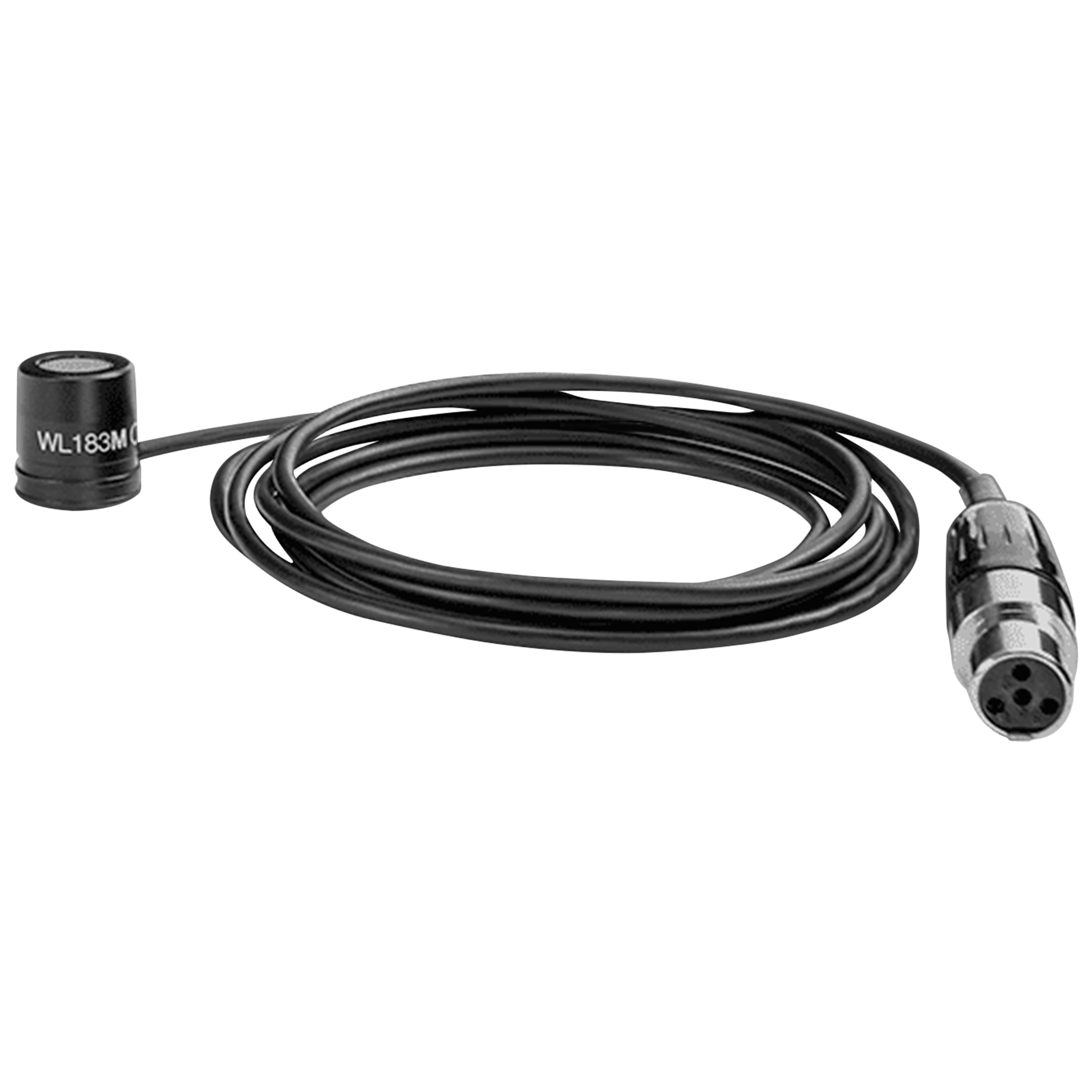 Shure WL183MB-O-TQG Black Omni