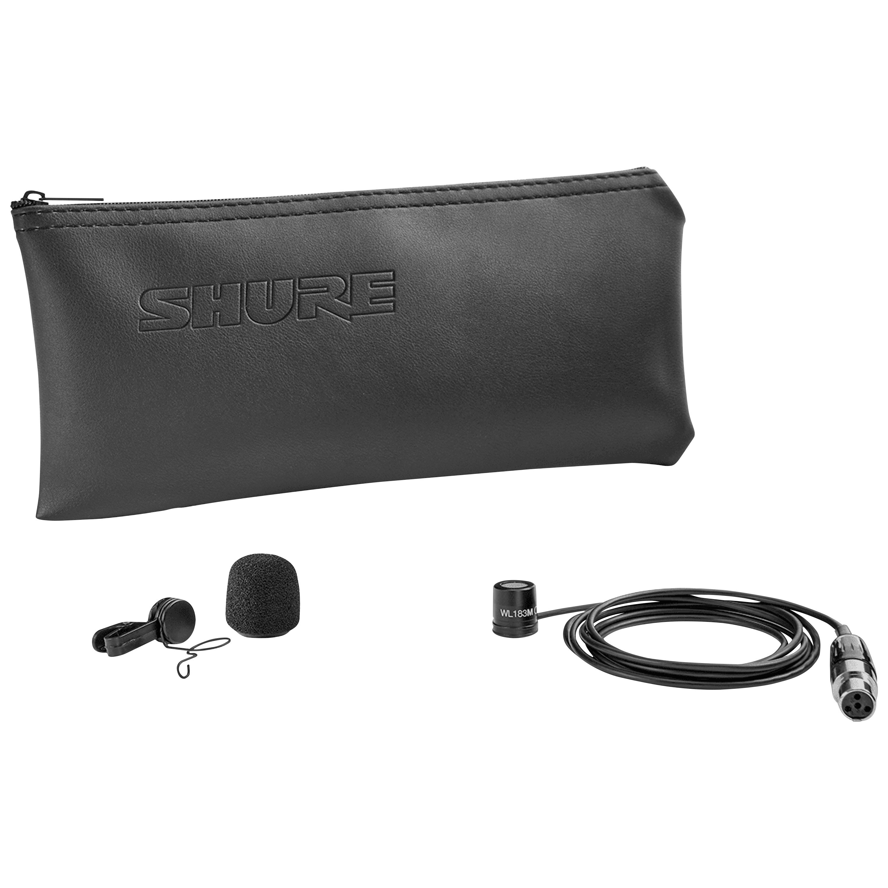 Shure WL183MB-O-TQG Black Omni