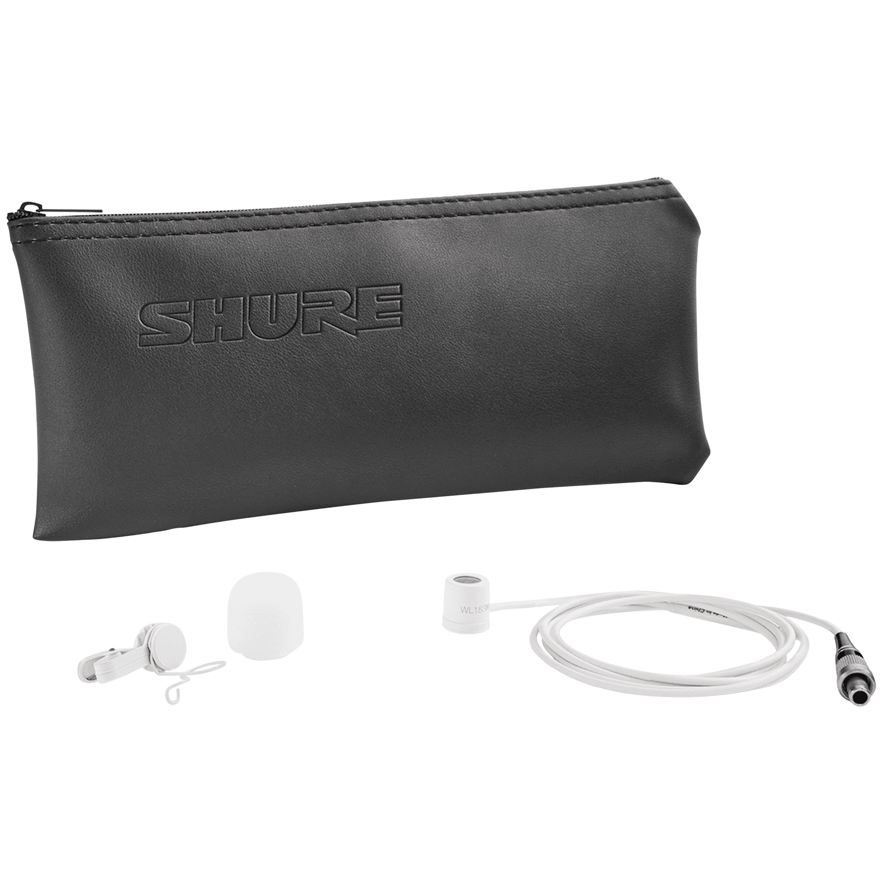 Shure WL183MW-O-LM3 White Omni Lemo