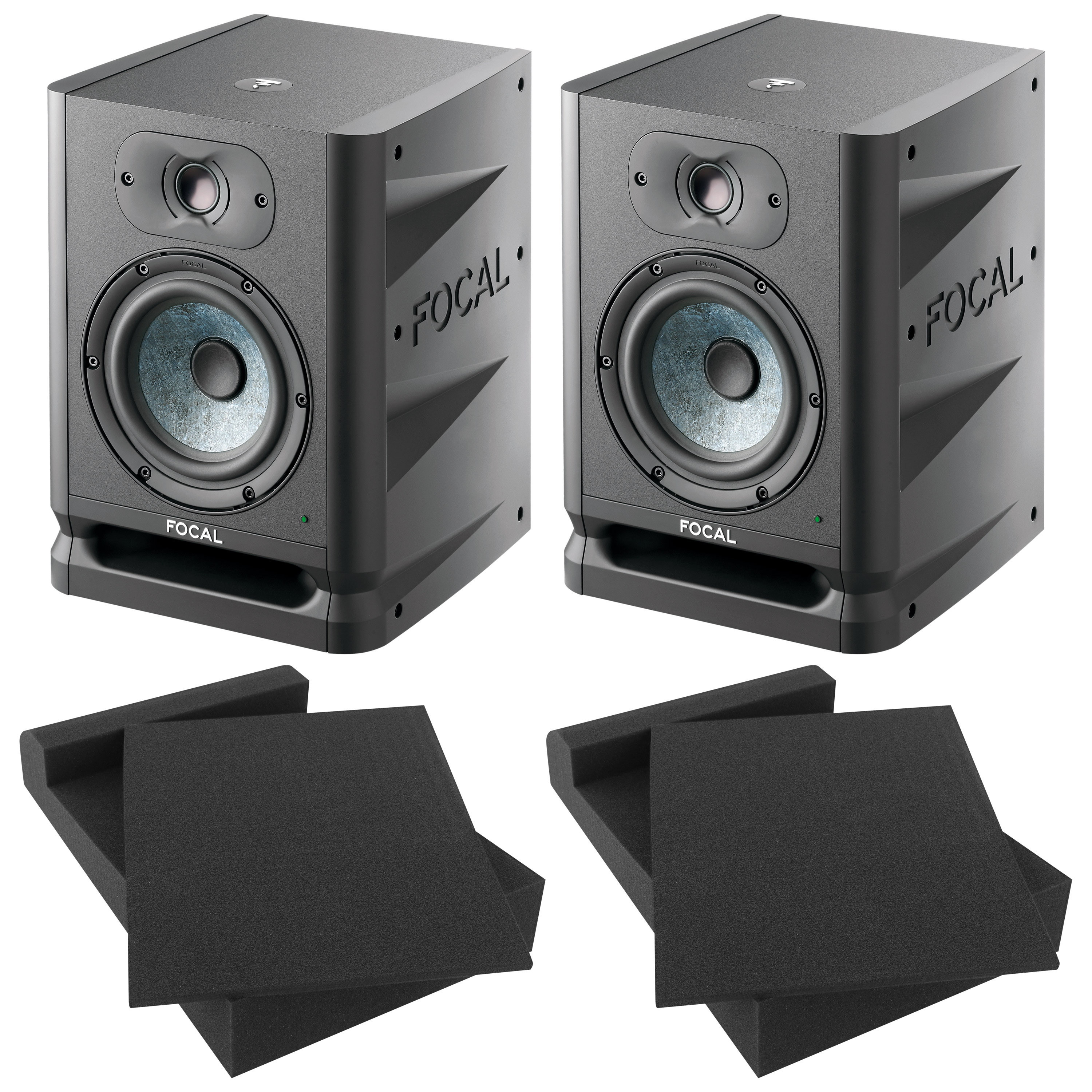 Focal Pack Alpha 50 Evo + Mousses Isolantes (la paire)