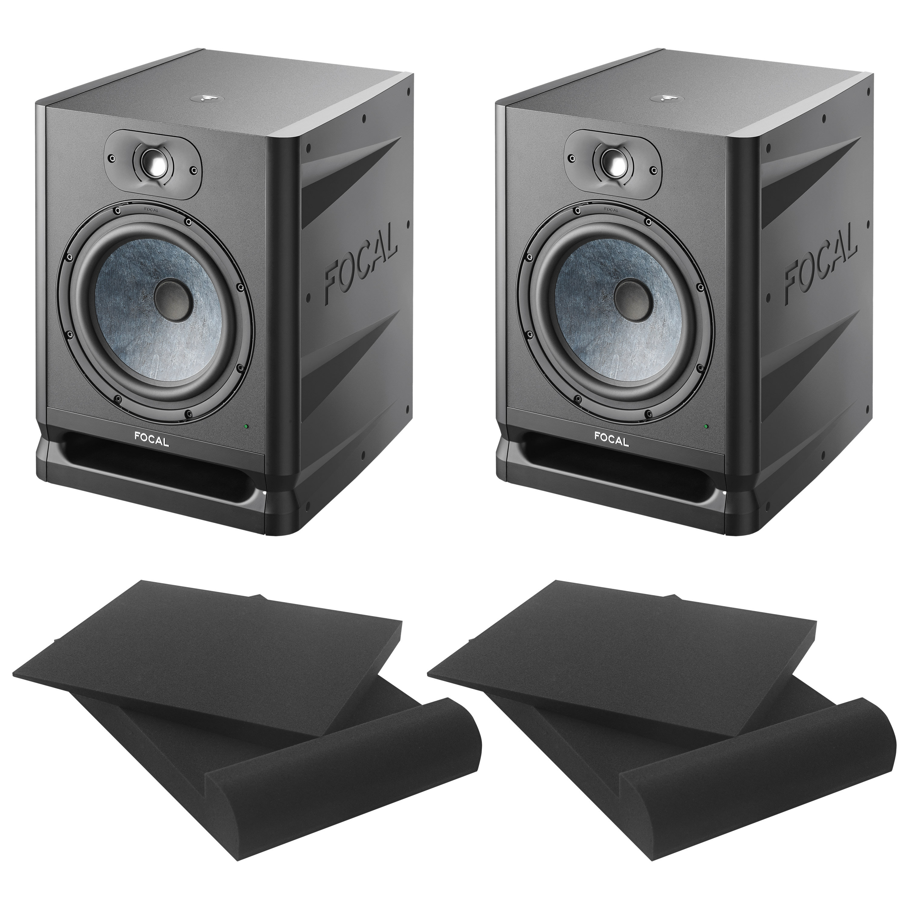 Focal Pack Alpha 80 Evo + Mousses Isolantes (la paire)