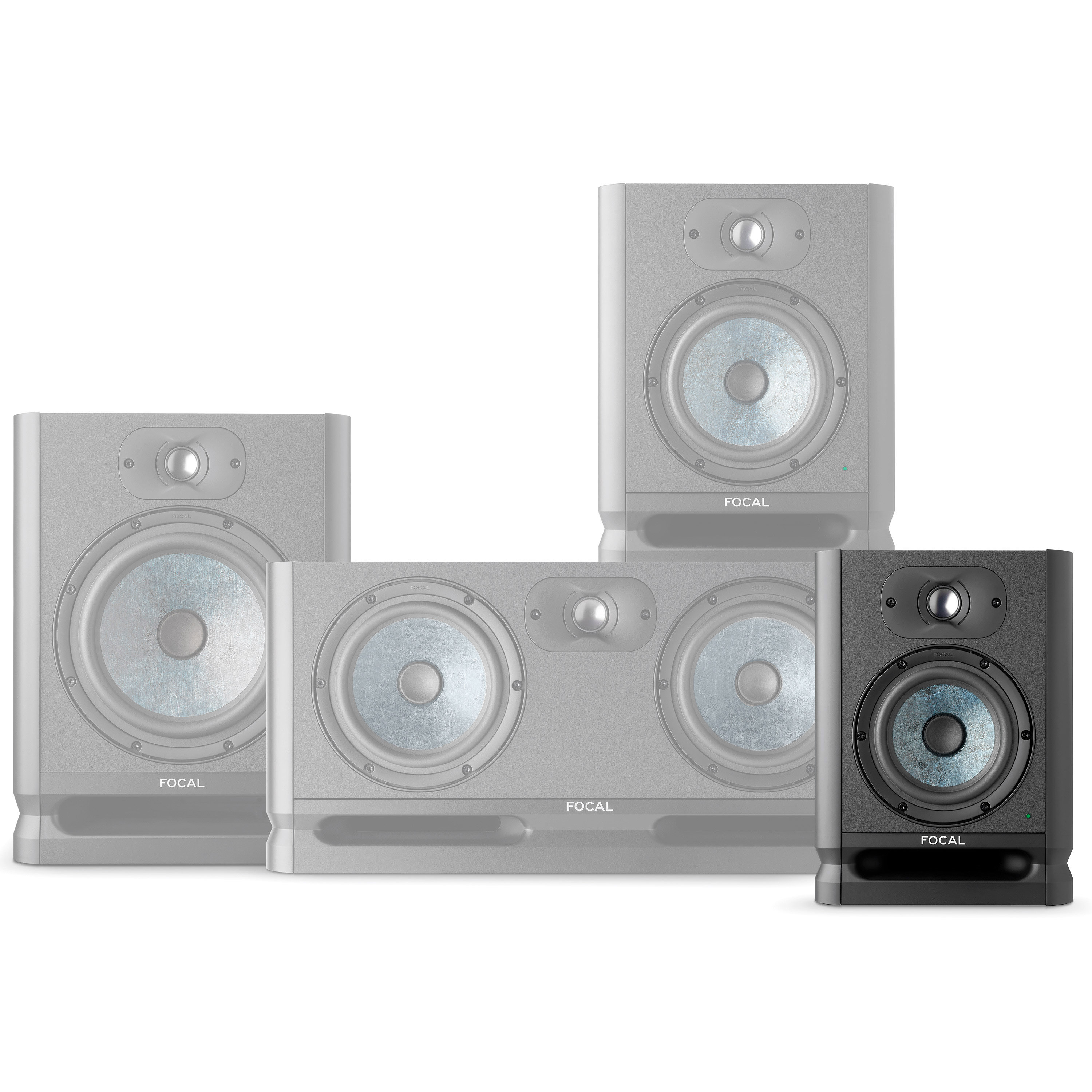 Focal Pack Alpha 80 Evo + Mousses Isolantes (la paire)