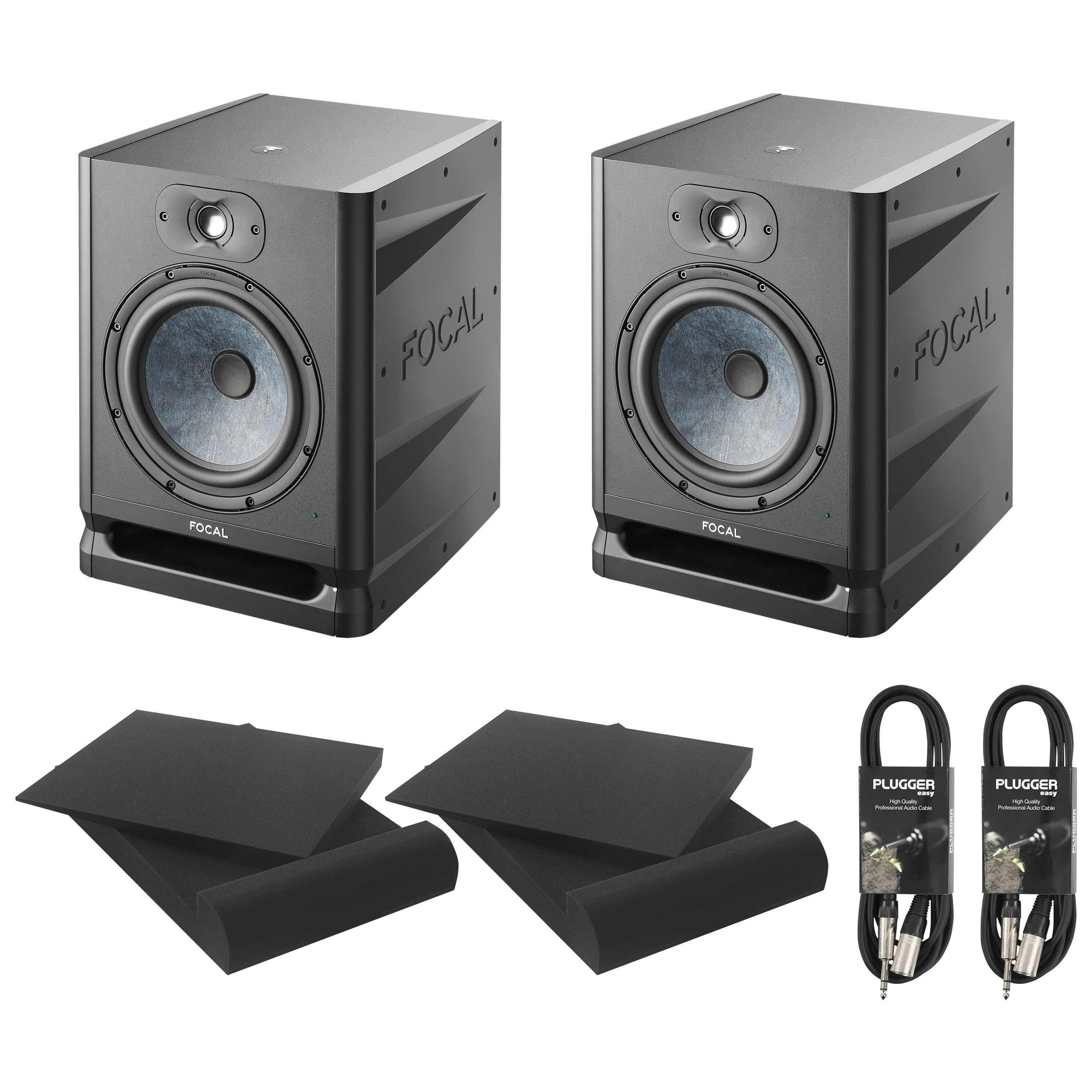 Focal Pack Alpha 80 Evo + Mousses + câbles (la paire)