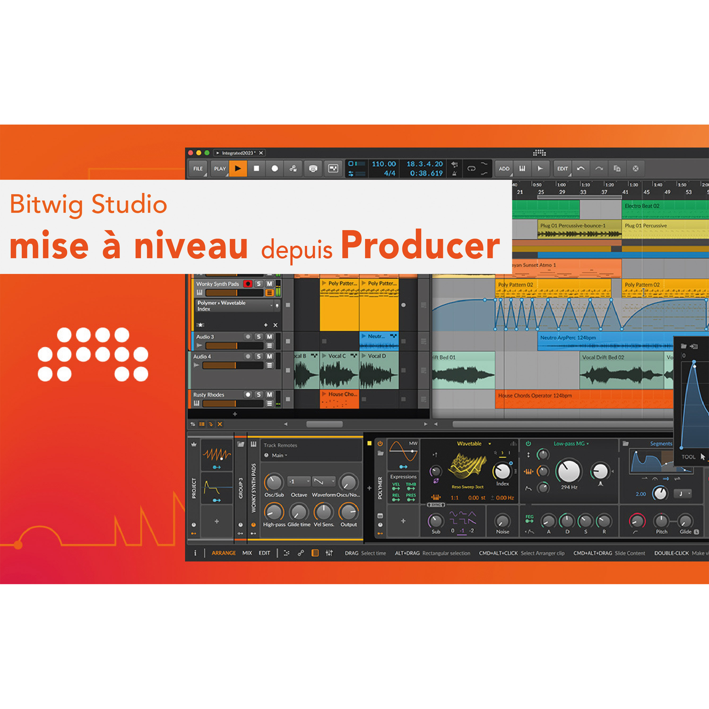 Bitwig Bitwig Studio Upgrade Producer (licence)