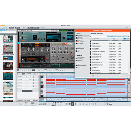 Reason 13 upgrade depuis Reason ou Record (licence) Reason Studios