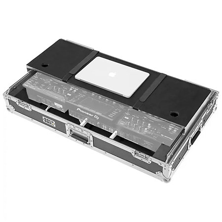 Flight Case Pour Contrôleur DJ DDJ-FLX10 Pioneer - Coffre De Transport Renforcé, Mousse De Calage, Support Ordinateur Portable