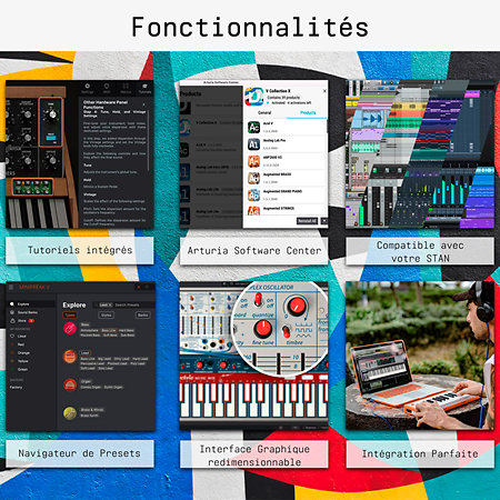 V-Collection X (licence téléchargeable) Arturia