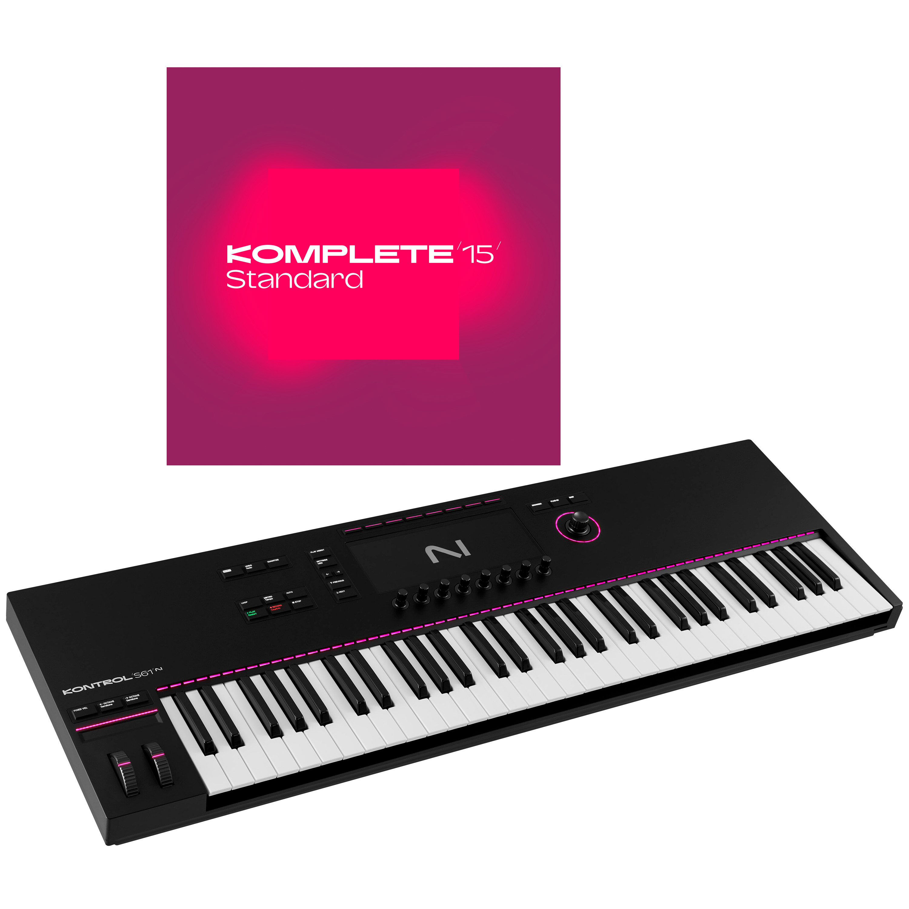 Native Instruments Kontrol S61 MK3 + K15 Standard