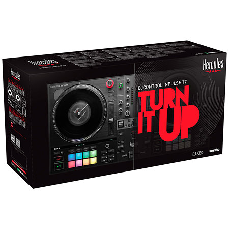 Pack  DJ Control Inpulse T7 + Cover Hercules DJ