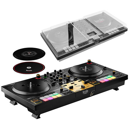 Pack DJ Control Inpulse T7 Premium + Cover Hercules DJ