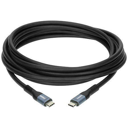 Câble USB 3.2 USB-C noir, longueur 50 cm Klotz