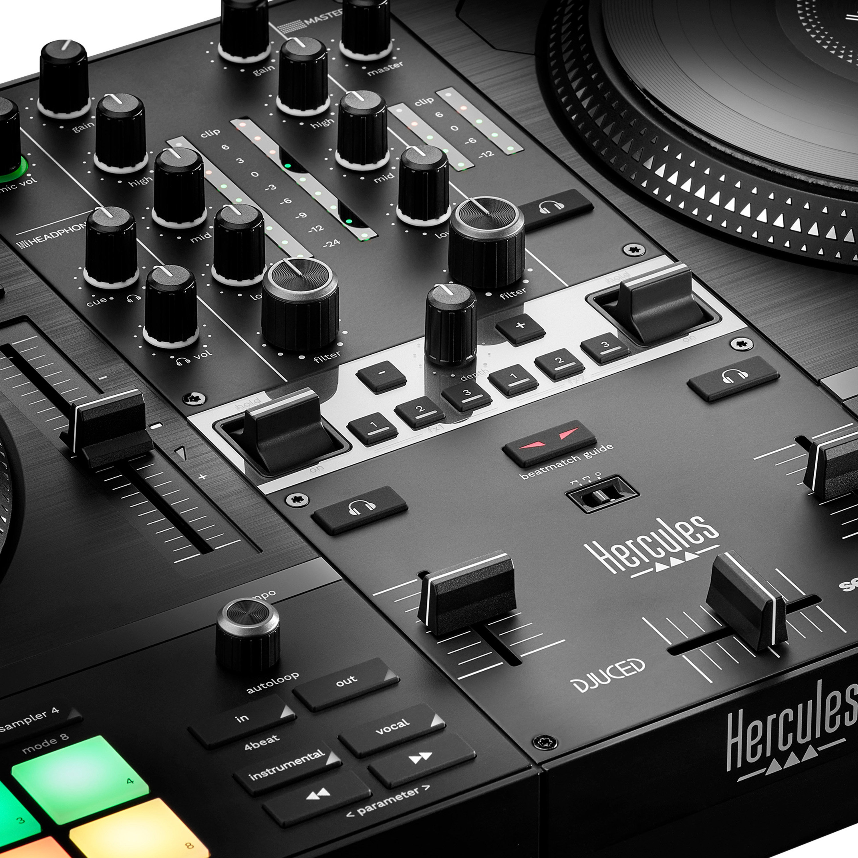 Hercules DJ Pack  DJ Control Inpulse T7 + Cover