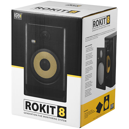 Pack Rokit RP8 G5 (la paire) + Supports hauts Krk