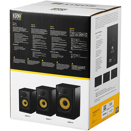 Pack Rokit RP7 G5 (la paire) + Monisoft Krk