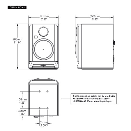 Pack Rokit RP5 G5 (la paire) + Caisson S8.4 Krk