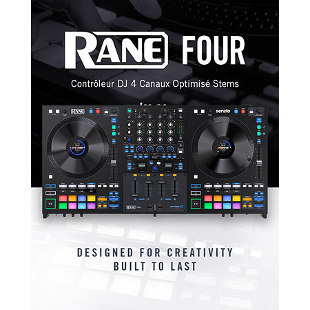 Pack Four + Housse w Wheels Rane