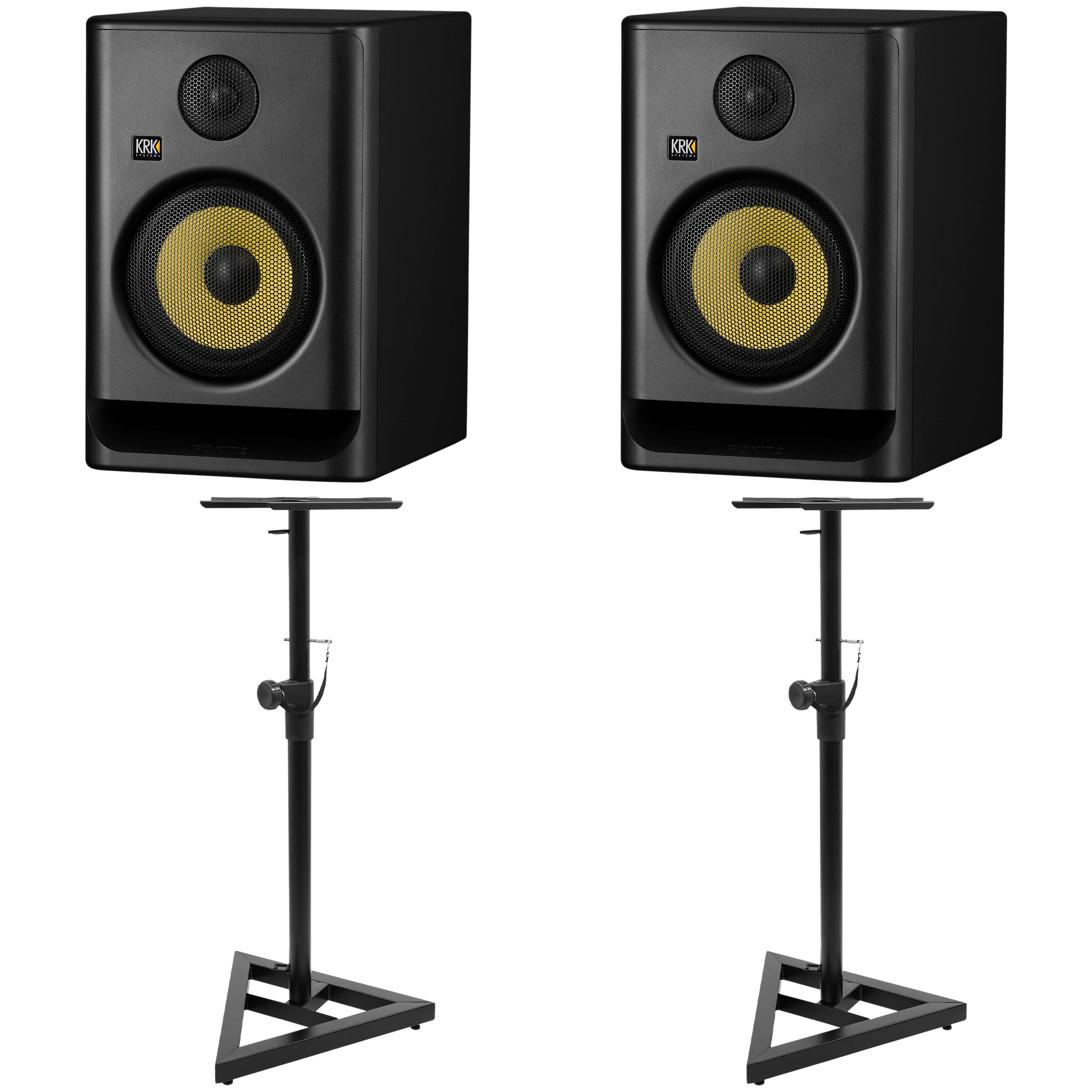 Krk Pack Rokit RP7 G5 (la paire) + Supports hauts