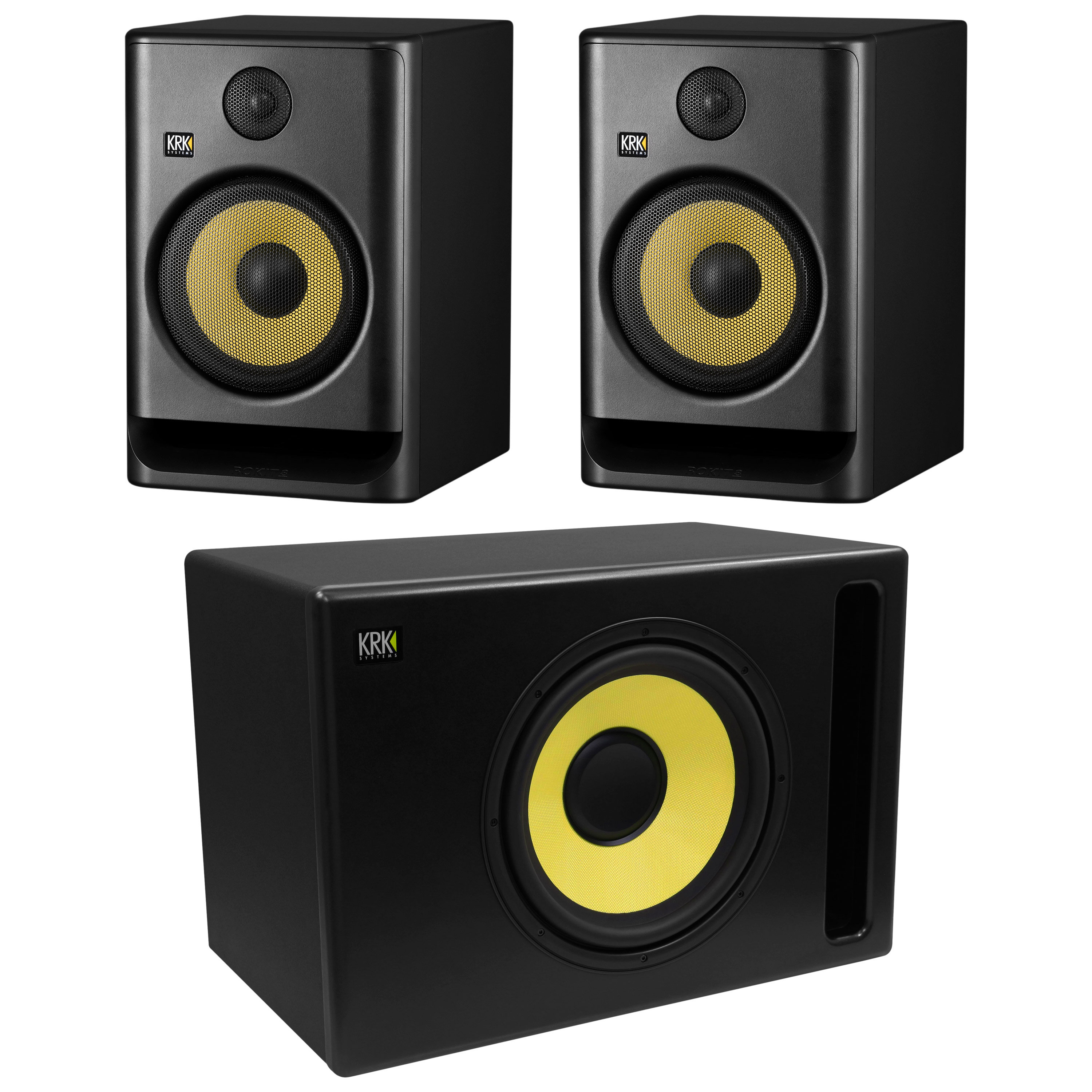 Krk Pack Rokit RP8 G5 (la paire) + Caisson S12.4